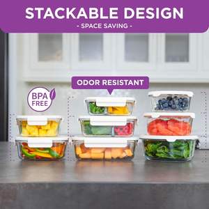 Oem/Odm Airtight Kitchen Storage High Borosilicate Vacuum Glass <b>Food</b> <b>Container</b> Set With Pump - Product Image 3