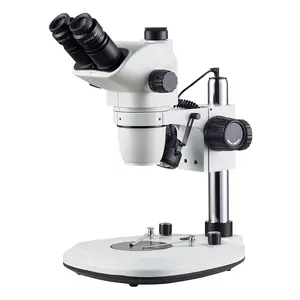 Mikroskop ponsel Kaisi 7x-45x hemat biaya, mikroskop reparasi seluler, mikroskop Bga Stereo Zoom trinokular perbaikan telepon