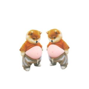 Hot-selling Cute Pet Dog Belly Fat Squeeze Anti-Stress Decompression Toy 3D Sticker Fun for Youth Slow Rising Anxiety Relief - Product Image 1