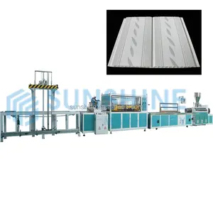 Customized Color and Shape Design PVC Ceiling Panel Extrusion Production Line