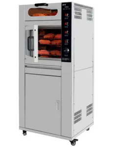 KSJ-10-YD Commerciële Rvs Corn Grill Koffiebrander Machine Elektrische Zoete Aardappel Geroosterde Oven