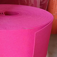 Tous les coloris disponibles, échantillons gratuits, rouleaux de tissu en feutre 100% PET, fabriqués en Chine, fabricant de tissu non tissé 100% polyester pour chaussures et sacs