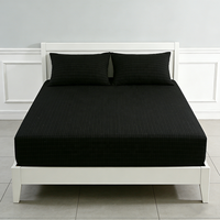 Drap de lit de mise à la terre pour la sécurité corporelle en fibre d'argent conductrice, drap plat ajusté pour améliorer le sommeil profond, housse de literie mise à la terre