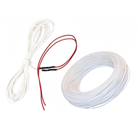 Fil chauffant électrique en spirale en silicone, fil chauffant, ligne chauffante, fil pour couverture électrique, fil pour incubateur, fil d'isolation pour serre