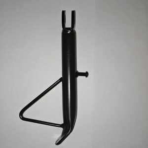 Béquille latérale en acier galvanisé <span class=keywords><strong>pour</strong></span> vélo électrique, base en caoutchouc antidérapante, béquille simple <span class=keywords><strong>de</strong></span> remplacement <span class=keywords><strong>pour</strong></span> scooter électrique et moto - Product Image 5