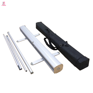 Essen Kaffee Tee Mobile tragbare Roll Up Banner Poster Banner Bildschirm <span class=keywords><strong>Promotion</strong></span> Stand Spannung Stoff Messe Hintergrund Display - Product Image 6