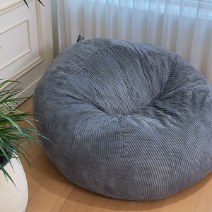 प्रीमियम ट्रेंडी आरामदायक इको फ्रेंडली मखमली वैक्यूम संपीड़ित स्पंज बेडरूम लिविंग रूम के लिए सिंगल बीन बैग सोफा भरने - Product Image 1