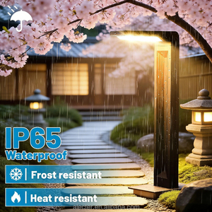 Farola Solar de Moda con 2 Modos, Impermeable IP65, Brillante, Alimentada por Energía Solar, para Uso en Exteriores y Oficinas, Decorativa - Product Image 5