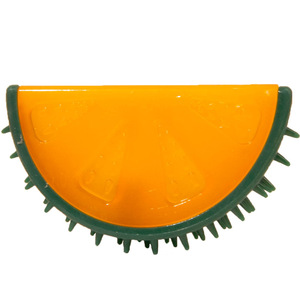 Juguetes sonoros de TPR para mascotas con forma de sandía y piña, realistas, de gran venta transfronteriza, juguetes para masticar para la dentición, juguetes de frutas para perros - Product Image 3