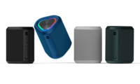 Nouveau mini haut-parleur portable IPX5 stéréo basse son puissant haut-parleur d'éclairage LED RVB
