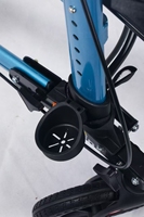 Avion à air ultra petit léger portable facile à plier déambulateur en aluminium avec siège déambulateur déambulateur avec sac latéral