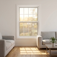 Ventana Corrediza de Aluminio Personalizada con Doble Acristalamiento, Fácil de Limpiar, Ahorra Espacio, Conexión Natural, Estética Clásica, Seguridad en Primera Línea