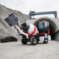 Nouveau design, camion malaxeur à béton 8 m³ 6x4, camion mélangeur de ciment pour travaux de chantier