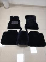 Tapis de sol de voiture en laine australienne de luxe sur mesure 35 mm pour BMW 740i G80 2023, ajustement précis 1:1, robustes, antidérapants, directement de l'usine
