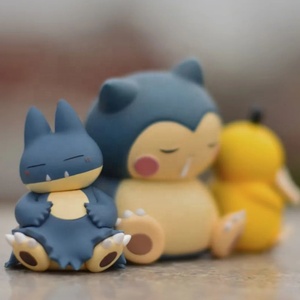 Hot Bán Pokemone Ngủ Psyduck Snorlax Gonbe <span class=keywords><strong>kabigon</strong></span> Anime Hình Đồ Chơi Dễ Thương Phiên Bản Hoạt Hình Bộ Sưu Tập Búp Bê PVC Mô Hình - Product Image 5
