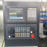Tour CNC CK6140 de haute précision, automatique, à banc incliné, type vertical, pour le tournage de métaux et d'alliages d'aluminium