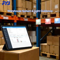 Software de Almacén FYJ, Etiquetas de Luz RFID, Almacén Visual, Solución Digital para la Grabación de Datos de Entrada y Salida con un Solo Clic