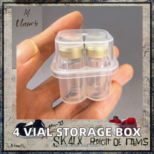 Vente en gros ZHUOON Z-P073 Boîte de rangement stérile en plastique LDPE de 3 ml pour 4 flacons, fabriquée avec des matériaux recyclés, pour supports de peptides et vaccins - Product Image 2