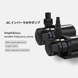 Pompe à eau d'aquarium moderne en plastique cylindrique, écologique, ultra silencieuse, économe en énergie, durable, 80W AC 110-240V, intérieur/extérieur pour - Product Image 1