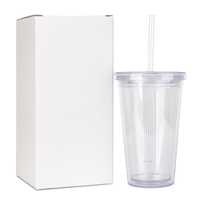 Nouveau Gobelet de Voyage Isotherme Personnalisé avec Logo OEM 2026 – Tasse à Café et Thé en Plastique à Double Paroi, Design Moderne, Vente en Gros