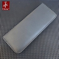 Kotak Tas Sarung Gunting Rambut Kulit Sintetis BL-0224L untuk Kemasan Gunting Hewan Peliharaan YONGHE CHENG Zhejiang OEM