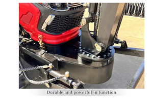 Nova Chegada: Mini Trator Agrícola de Esteira com Cultivador Rotativo para Arar, Nivelar, Capinar e Fertilizar - Product Image 6