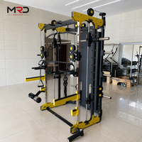 Máquina Smith MRD, Entrenador Funcional, Power Rack, Cable Crossover, Multi Gimnasio, Estación de Entrenamiento de Fuerza para el Hogar