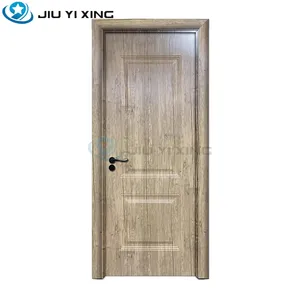 Jiuyixing prezzo di fabbrica porta WPC porte interne di Design In legno con telaio della porta popolare In medio oriente