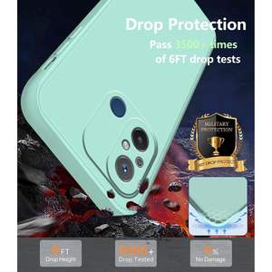Coque de téléphone en silicone pour Xiao mi Redmi 12C, douce au toucher, bleu, design paysage urbain - Product Image 6