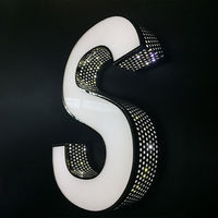 Pour COSUN Usine Personnalisé 3D Logo Canal Lettre Signe Publicité Lettres Enseignes Électroniques Lumineuses pour Bâtiments Bureaux Bars