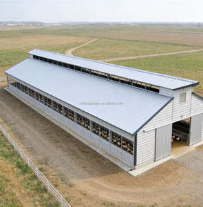 ZHILIAN ZL0204 Endüstriyel Modern Çelik Yapı Prefabrik Tavuk Kümesi Broiler Kümes Hayvan Çiftliği 5 Yıl Garantili Yüksek Yük Kapasiteli - Product Image 4