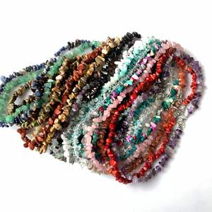 Collar de Piedras Naturales Hechas a Mano para Mujer, Collar de Piedras de Colores Curativas para Chicas, Joyería para Vacaciones de Verano en la Playa - Product Image 2