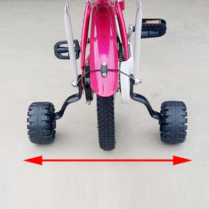 Ruedas de entrenamiento universales para bicicletas infantiles de 12, 14, 16, 18 y 20 pulgadas, ruedas de soporte laterales con soporte metálico y tuercas - Product Image 4