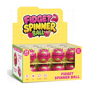 USA Warehouse Press-and-<span class=keywords><strong>spin</strong></span> Plastic 3D Transformerende Macaron Kleuren Vingertop Spinner met Automatische Rotatie Stressverlichtende Speelgoed - Product Image 4