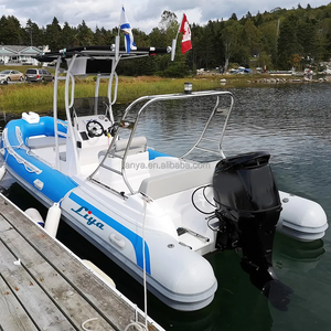 Liya 20 pies 6,2 M Rib 620 bote inflable con Motor fuera de borda Hypalon Material para turismo pesca entretenimiento en venta - Product Image 2