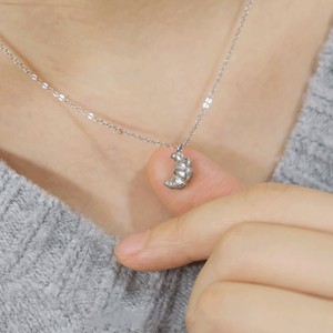 Moda pequeño cuerno encanto collar Simple <span class=keywords><strong>Keso</strong></span> chapado en oro collar joyería para mujer - Product Image 4