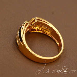 Counterattack Series Alloy Inlaid with <b>Crystal</b> and Rhinestone Vintage <b>Ring</b> Bracelet 925 Silver Jewelry - Product Image 3