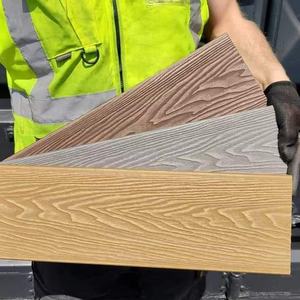 Heißer Verkauf: 3D-geprägtes WPC-Terrassendielen, 18 mm stark, im europäischen, modernen, traditionellen asiatischen Stil, für Schwimmbad, Standboden, Keller, Klicksystem - Product Image 6