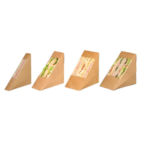 Série de Boîtes d'Emballage en Papier pour Hot-dogs et Restauration Rapide à Emporter, Jetables, pour Frites, Ailes de Poulet et Burgers