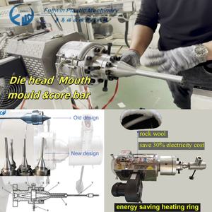 Nouveaux fabricants de tuyaux électriques flexibles résistants au feu PA, tubes corrugués, 45 m par minute, machine à corruger les câbles - Product Image 3