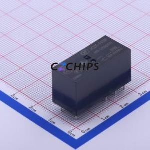 JQX-115F/005-1ZS3 Power Relay DIP,12.7x29mm Relay 5V 1 Changeover: 1C (SPDT-Changeover)::: 8 16A-250VAC - Product Image 1