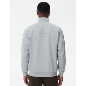 Sweat-shirt polaire mi-zippé pour homme FOXA, col montant, poids moyen, respirant, idéal pour l'entraînement - Product Image 3