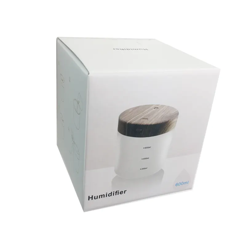 नई घर में इस्तेमाल किया humidifier Humidifier 600ml नेतृत्व में प्रकाश प्रकाश का नेतृत्व किया