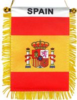 Personnalisé 4X6 Pouces Érythrée Mini Bannière Drapeau Fanion Fenêtre Miroir Voitures Pays Bannière Décoration