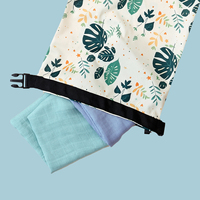 Pochette étanche et facile à transporter pour poussette PUL, rangement de natation suspendu