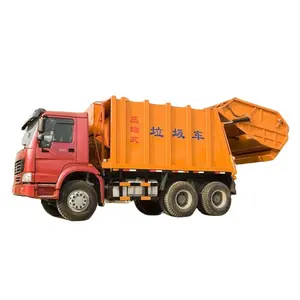 Sinotruk New Howo 16cbm 18cbm Compressão Tipo Caminhão De Transporte De Lixo