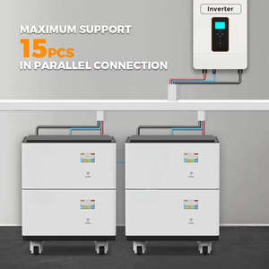 Système de stockage d'énergie par batterie lithium de 10 kWh à 50 kWh avec écran tactile et communication RS485 pour usage domestique - Product Image 3