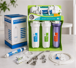 Système de filtration d'eau sous évier autonettoyant 5 étapes 100 GPD, écologique, facile à utiliser pour usage commercial et domestique - Product Image 1