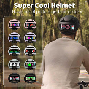 Offre Spéciale Portable Sports de plein air casque de cyclisme protection adulte vélo casque de vélo de route avec écran LED affichage - Product Image 5