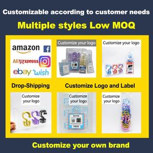 YIWANG Luggage Name Tag Travel Bag <b>Suitcase</b> Stainless Steel Wire Rope Keychain Ring - Product Image 6